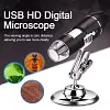 Microscope Accessories Kit Adjustable 1600X 3 in 1 Digital Microscope, with Bracket Microscope Slides
