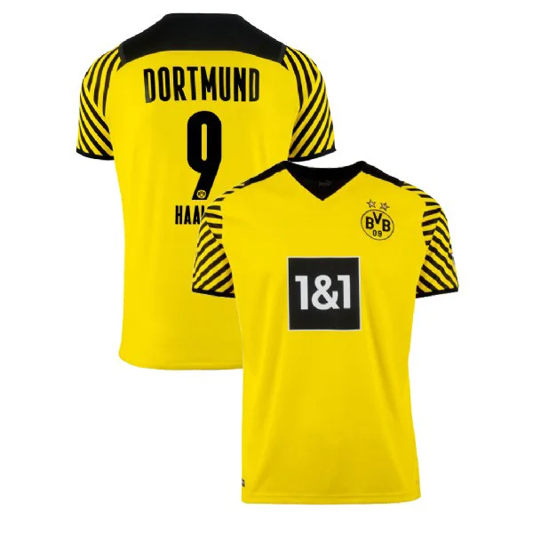 Borussia Dortmund Erling Haaland 9 Home Trikot 2021-2022