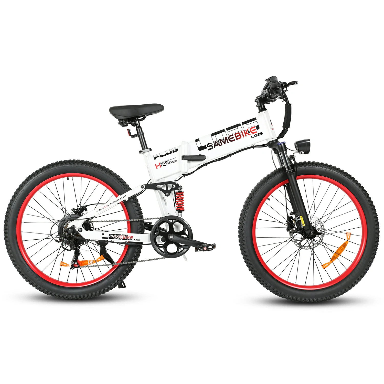 SAMEBIKE LO26Plus 26" 48V 15Ah Battery 1000W Motor Max Speed 45KM/H Updated ElectricMountainBike
