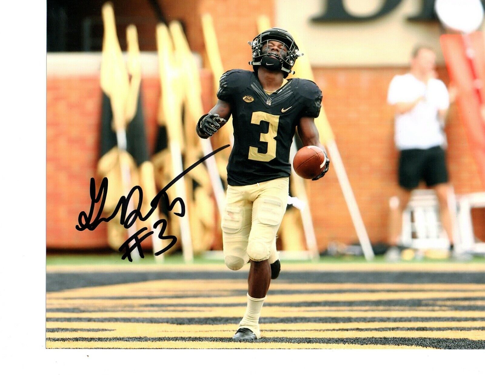 Greg Dortch Wake Forest Deacons signed autographed 8x10 football Photo Poster painting 2019 NFL+