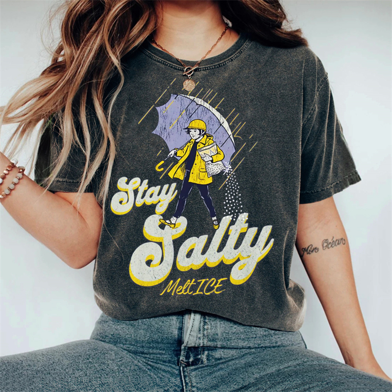 Comstylish Ice Out Stay Salty Melt Ice Vintage T Shirt