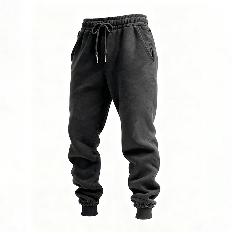 Men's Autumn/Winter New Outdoor Casual Suede Trousers-inspireuse