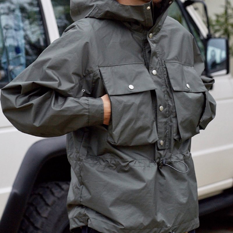 Outdoor Functional Waterproof Pullover Jacket