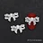 10PC Alloy Butterfly Zircon Nail Art Rhinestone 3D Gold Silver Shiny Diamond Nail ART Gems Butterfies Crystal Manicure Accessory | Cncures