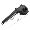 Angle grinder changed to blower powerful small household handheld computer dust blower changed to hair dryer dust collector