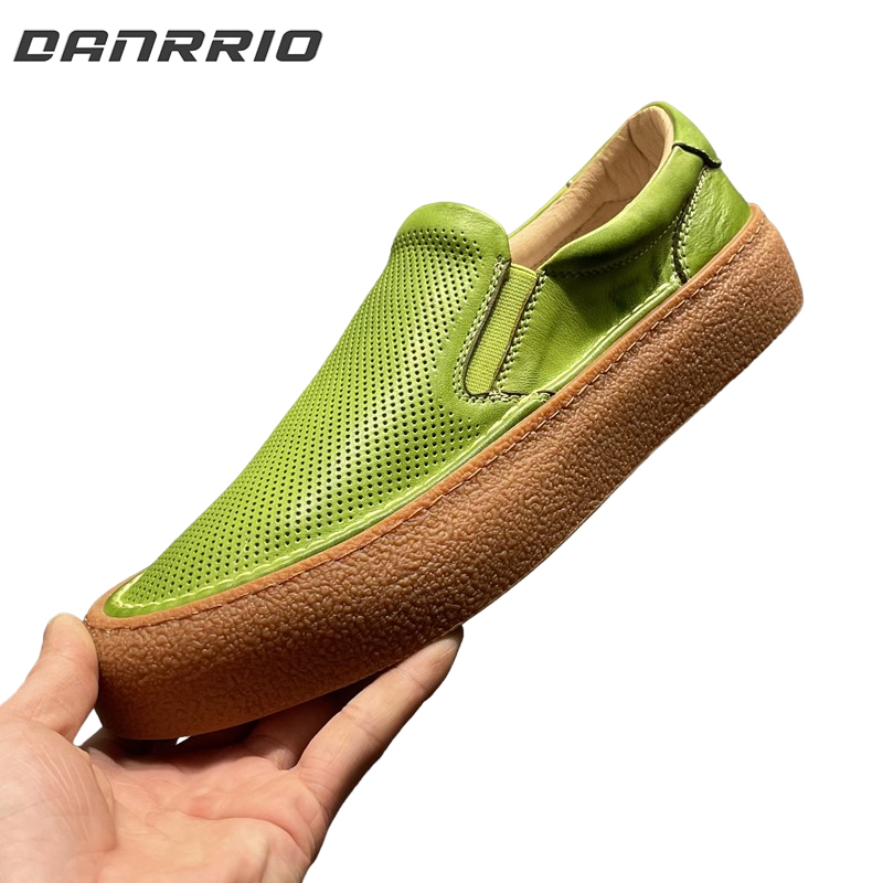 DANRRIO Handmade Retro Simple Style Casual Sneakers DANRRIO.COM DANRRIO