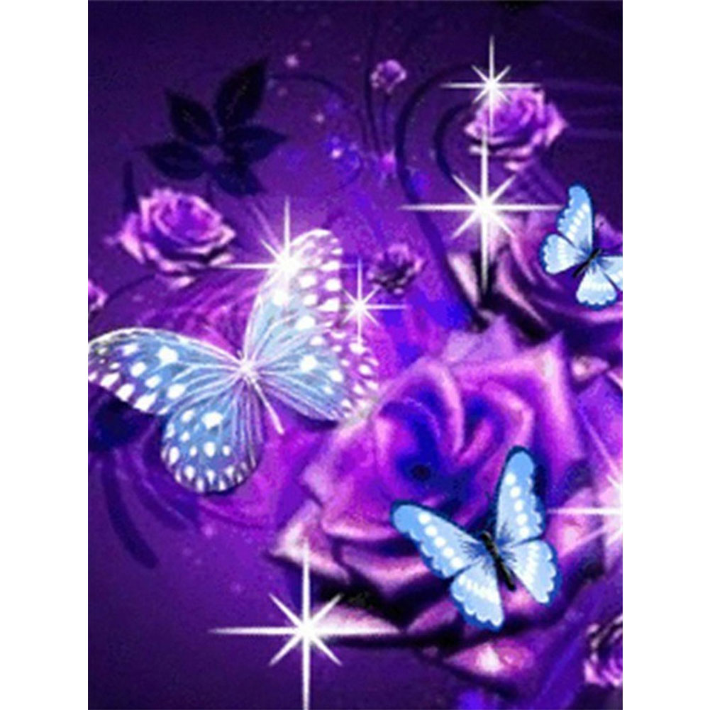 

Butterflies - Round Drill Diamond Painting - 40*50CM, 501 Original