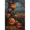 Halloween Kürbis 5d DIY Runde Vollbohrer Dimond Gemälde Kit Wohnkultur40x60cm