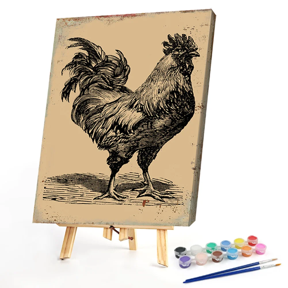 Rooster - Paint By Numbers(40*50CM)