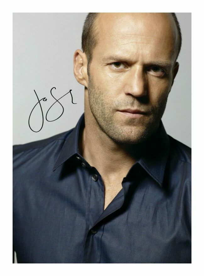 JASON STATHAM AUTOGRAPH SIGNED PP Photo Poster painting POSTER