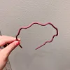 Simple Plain Color Waving Hair Band