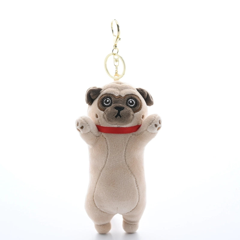 Elegant Lady Animal PP Cotton Plush Unisex Keychain