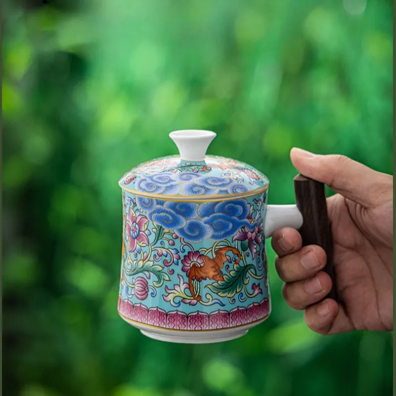 Artisan-Made Enamel Coffee Cups & Mugs