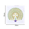 Peacock Bell  | Crystal Rhinestone  | Full Round Diamond Painting Kits