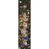 Cartoon-Full Embroidery 3 strands 11CT Stamped Cross Stitch-30*120CM-Large size