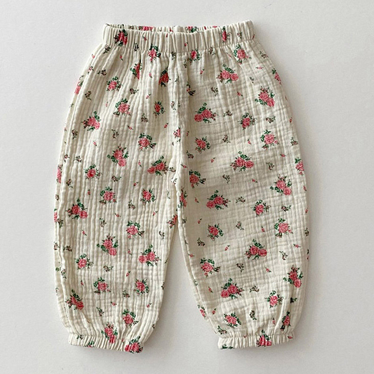 Baby Printed Casual Lantern Trousers
