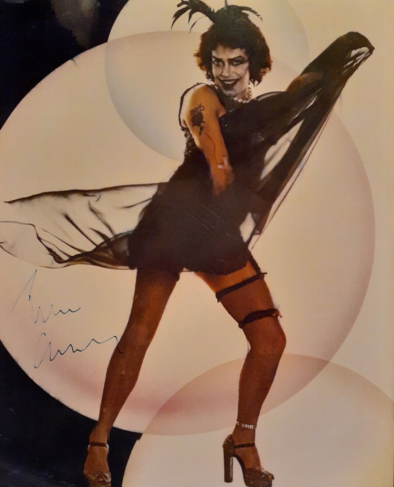 Tim Curry signed 8x10