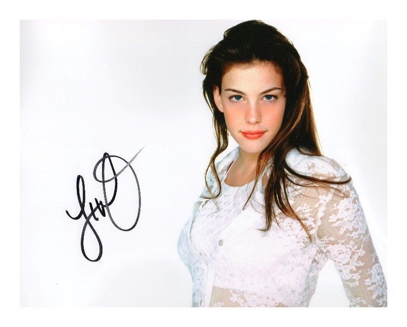 LIV TYLER AUTOGRAPHED SIGNED A4 PP POSTER Photo Poster painting PRINT 10