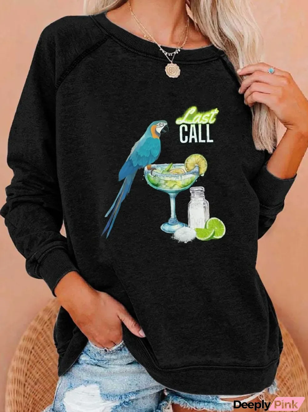 Women's Beach Lover Casual Sweatshirt