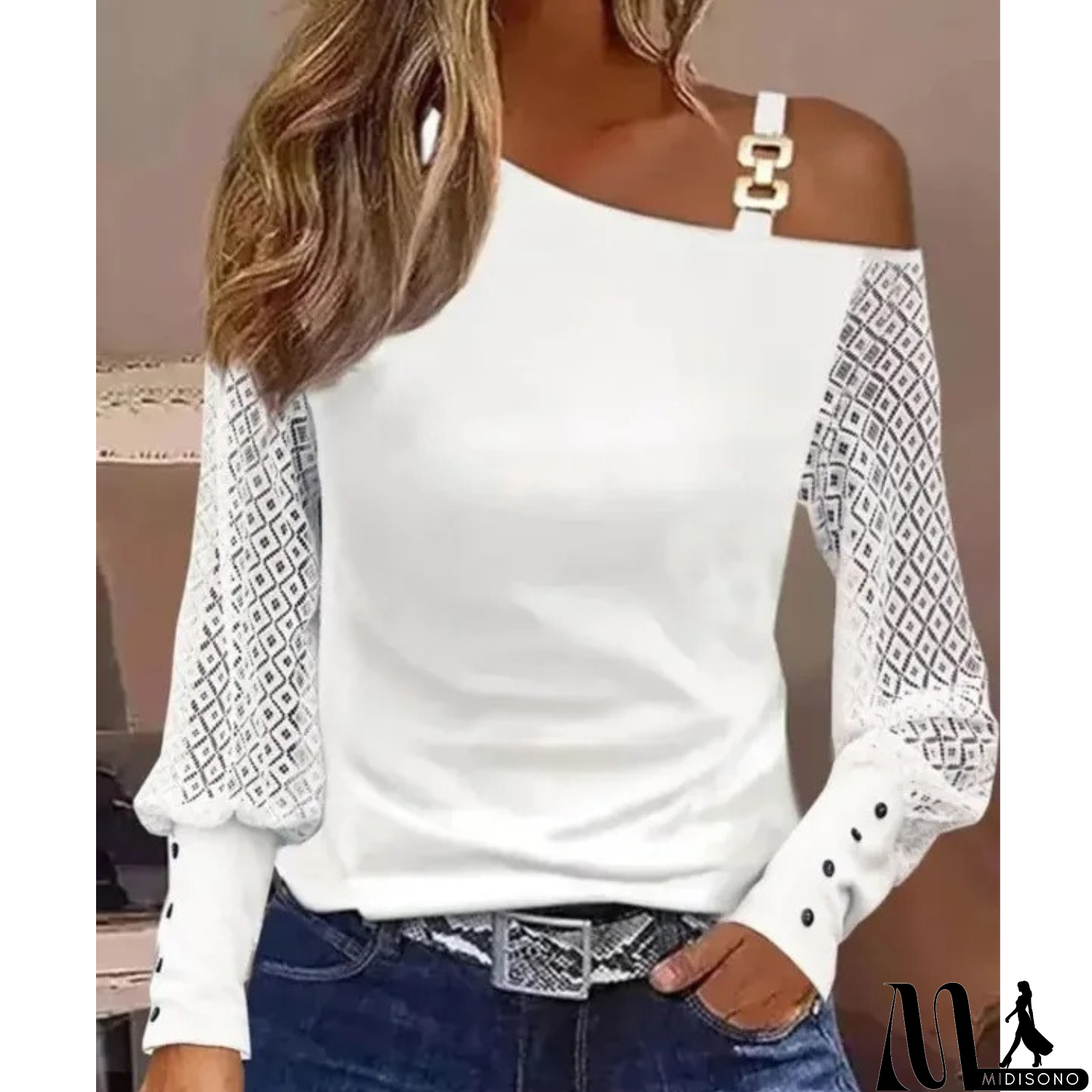 MidiSono - Effortless and Trendy winter Blouse