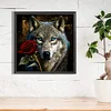 Diamond Painting-DIY Full Round Drill Wolf(40*40CM)