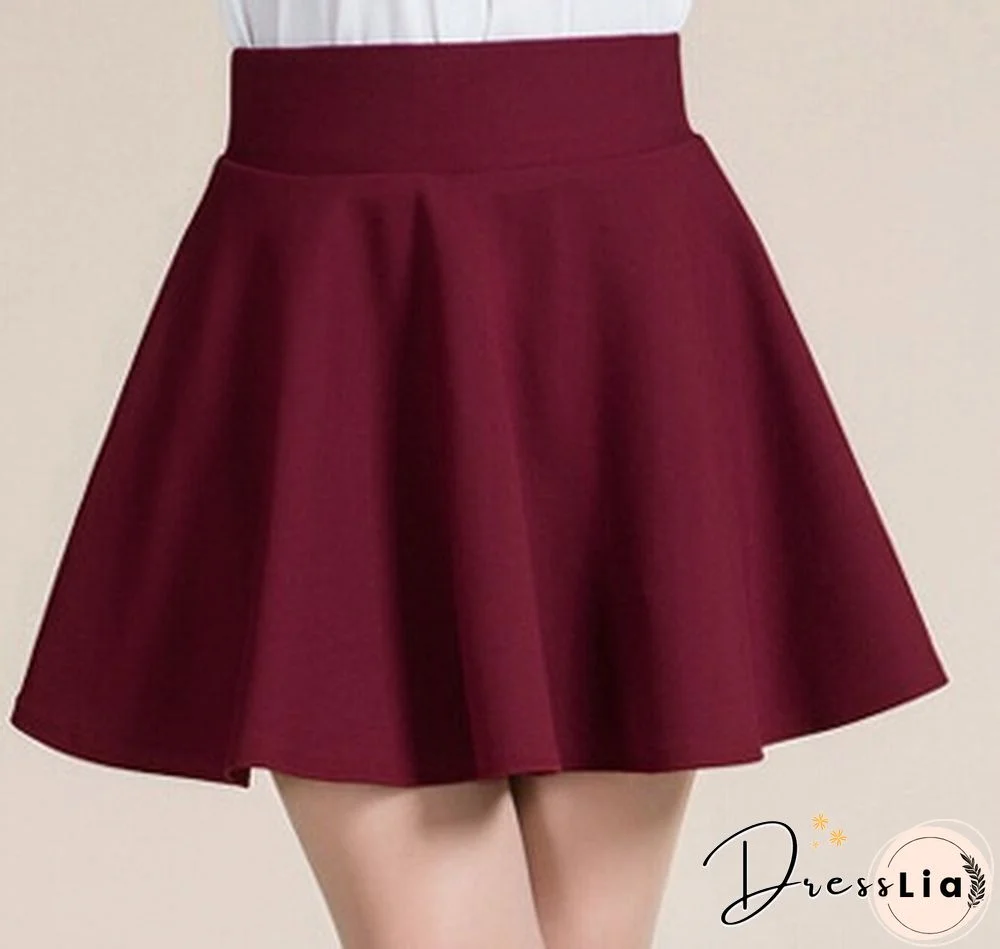 New Summer Style Sexy Skirt For Girl Lady Korean Short Skater Fashion Female Mini Skirt Women Clothing Bottoms