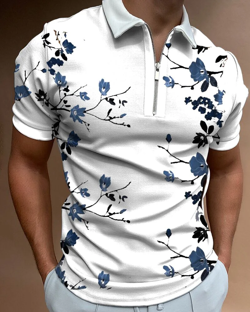 Trendy Full-screen Casual Printed High-end Shirt、、URBENIE