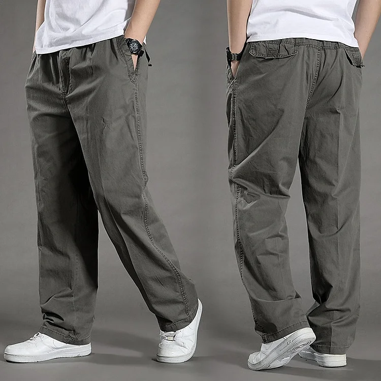 Men's Loose Cargo Pants Comfortable And Breathable