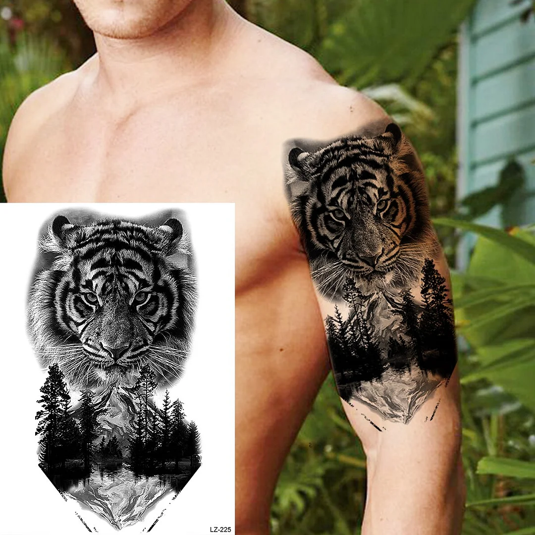 Sdrawing Mandala Lotus Pendant Sexy Henna Temporary Tattoos For Women Underboob Adult Butterfly Feather Fake Tattoo Arm Tatoos