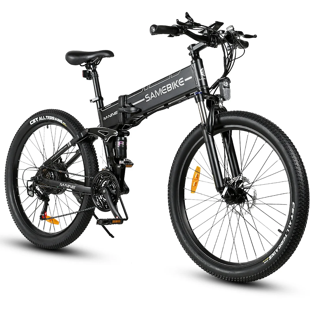 SAMEBIKE LO26-II-FT 12.5Ah 48V 750W 26 Inches Moped Electric Bike Smart Folding Bike 25-35km/h Max Speed 80km Mileage Max Load 180kg