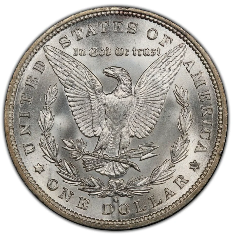 1896-O Morgan Silver Dollar $1