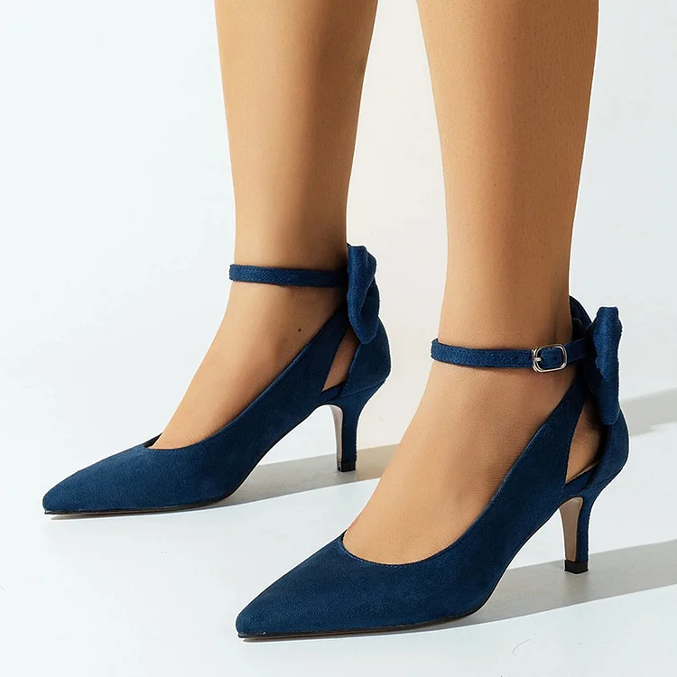 Dex Flex Comfort size 8.5 W Ankle Navy Blue Side Zip Heeled Booties Pointed  Toe | Heeled booties, Heels, Character shoes