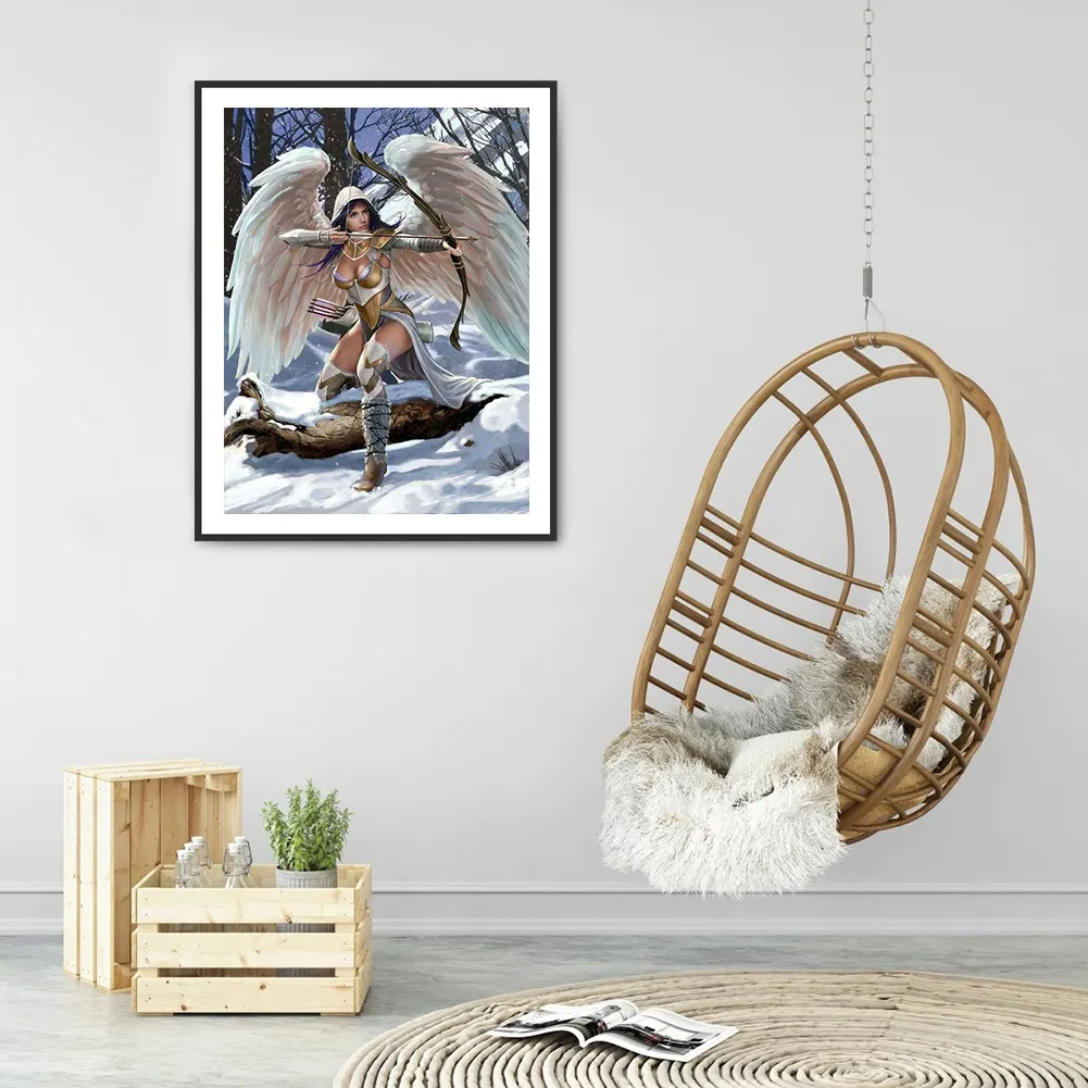 Full Round Diamond Painting 40*50cm - Archery Goddess