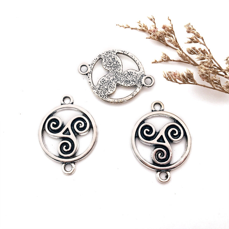 1 Piece 20 * 25mm Alloy Witches Knot Jewelry Accessories Pendant