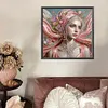 Lady beauty - peinture diamant de forme sp&eacute;ciale - 30*30cm