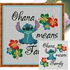 Stitch - 11CT Stamped Cross Stitch - 40*40cm - Disney