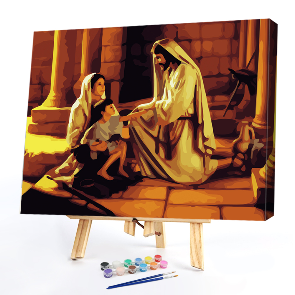 

40x50cm - Paint By Numbers Blessing, 501 Original