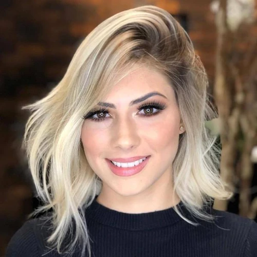 US Mall Lifes® | Sexy Blonde Short Bob Wavy Wig US Mall Lifes