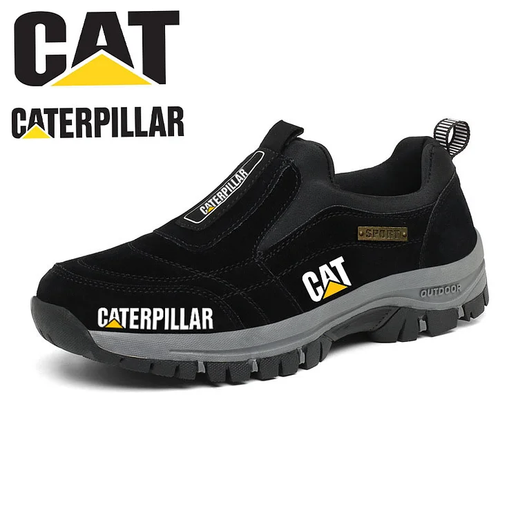 Caterpillar men's thick sole work boots