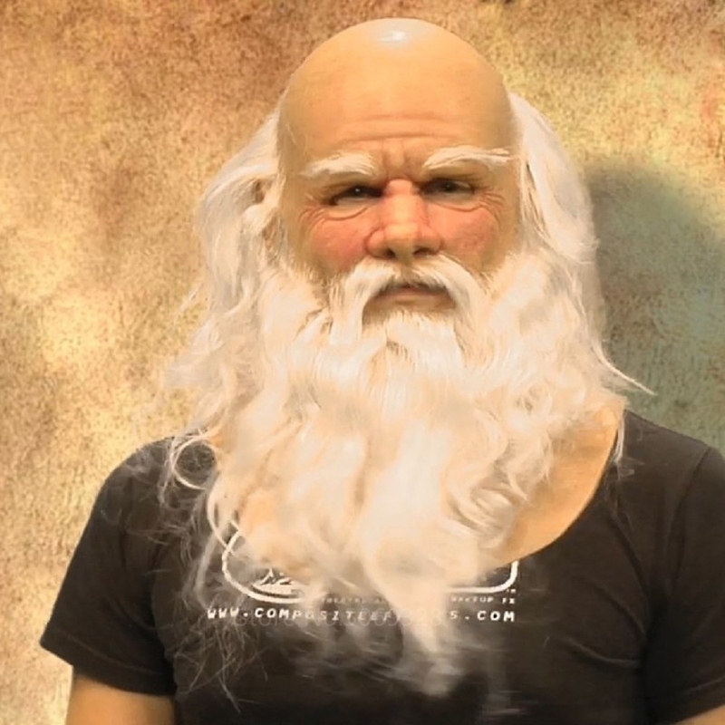 Funny Santa Claus Full Mask Super Soft Santa Face | 168DEAL