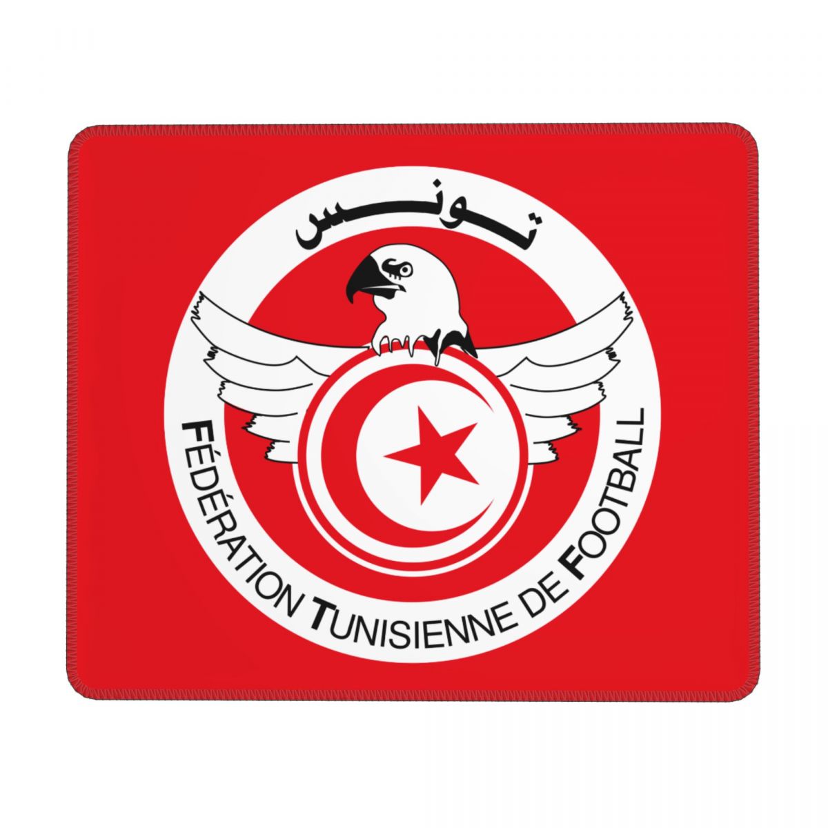 Tunisia National Football Team Rectangle Gaming Anti-Slip Rubber Mousepad