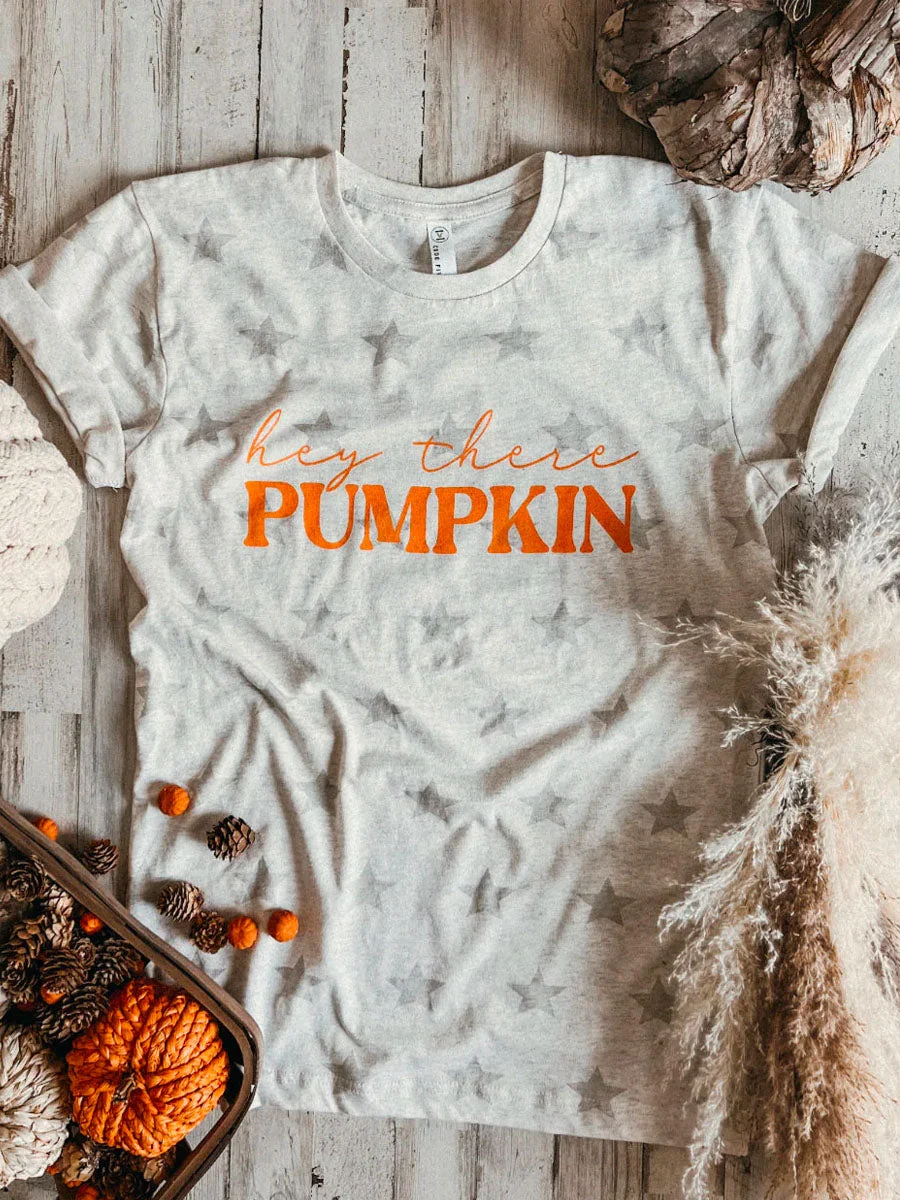Hey There Pumpkin Star Tee T-shirt