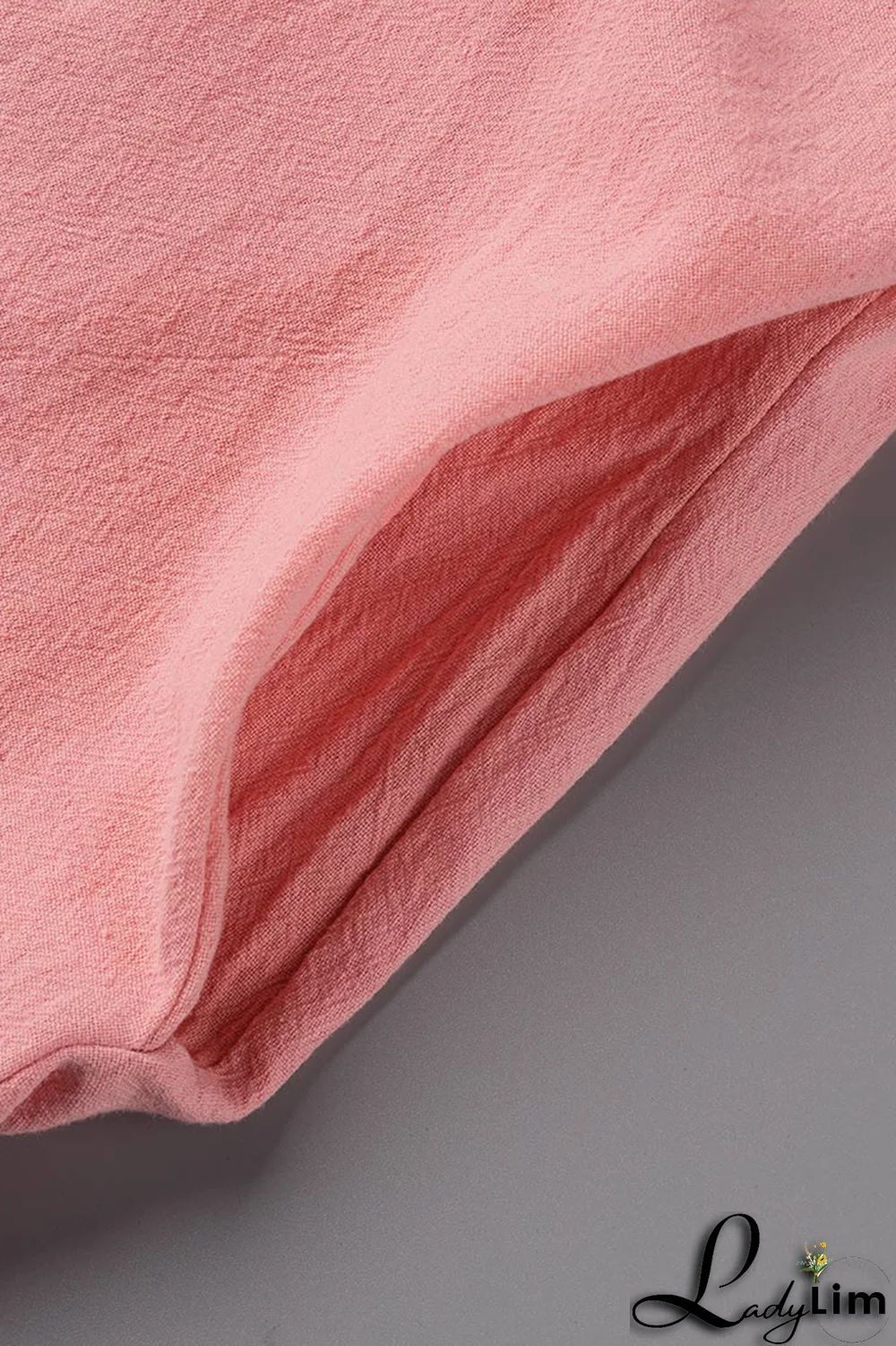 Yellow Casual Solid Patchwork O Neck Straight Dresses