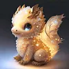 >SALE<5D DIY Full Round Drill Diamond Painting Dinosaur Kit Home Decoration Art Craft