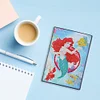 A5 5D Notebook DIY Part Special Shape Rhinestone Diary Book (Fish WXB048)