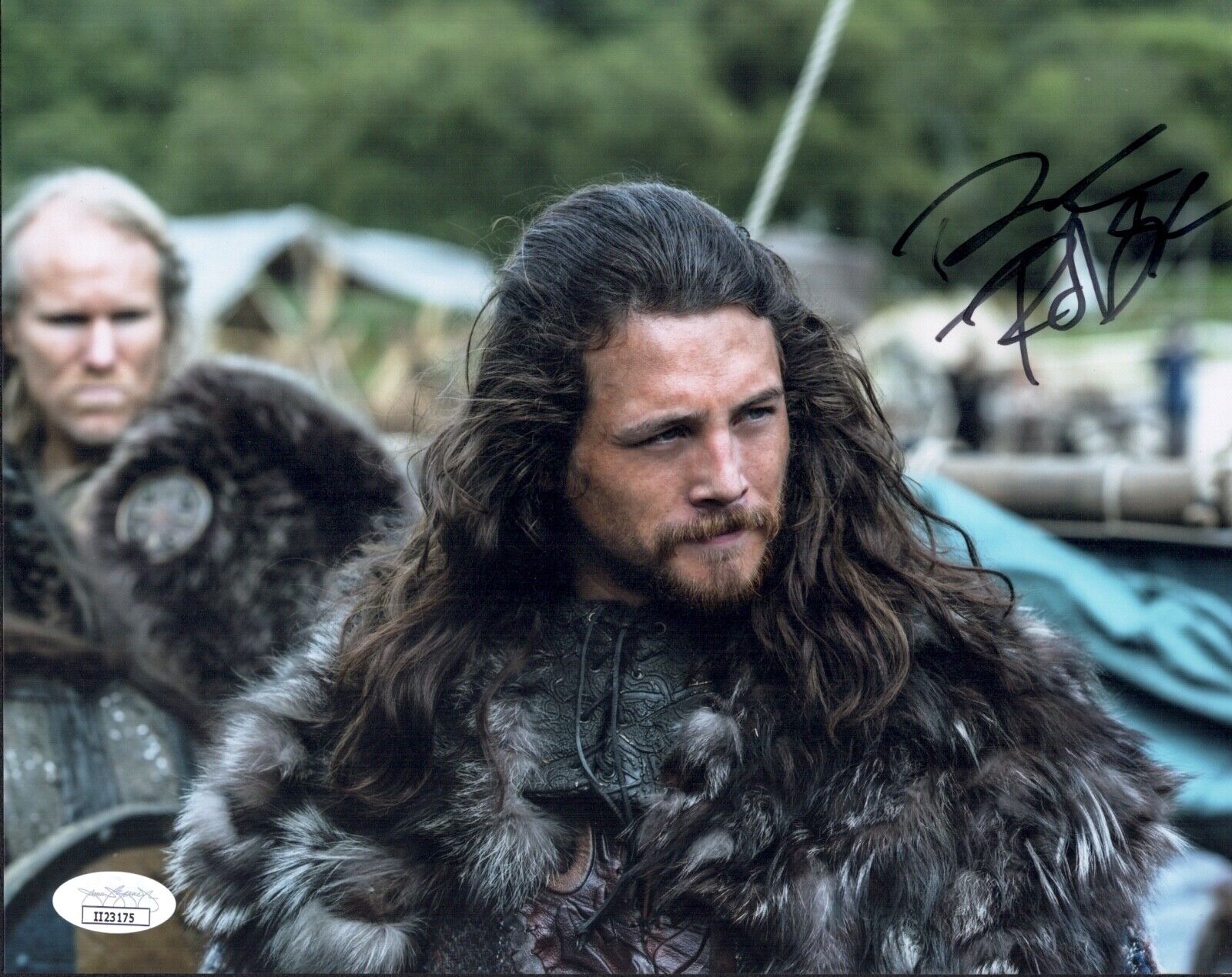 BEN ROBSON Signed 8x10 Photo Poster painting VIKINGS In Person Autograph JSA COA Cert