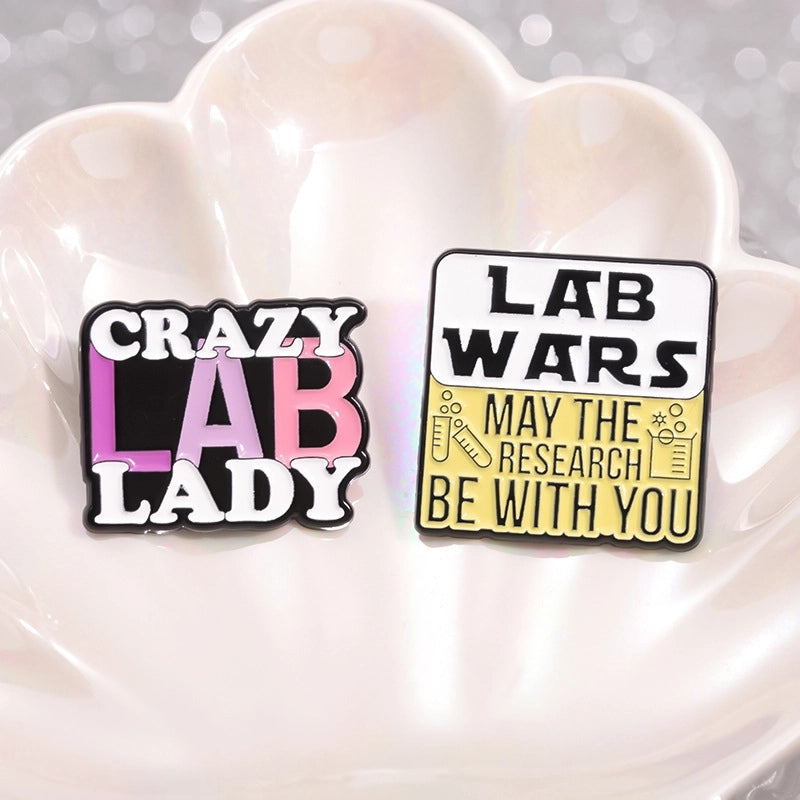 Cartoon Style Cute Cowboy Style Pin Chemical Instrument Letter Alloy Stamping Stoving Varnish Plating Kid’S Unisex Brooches