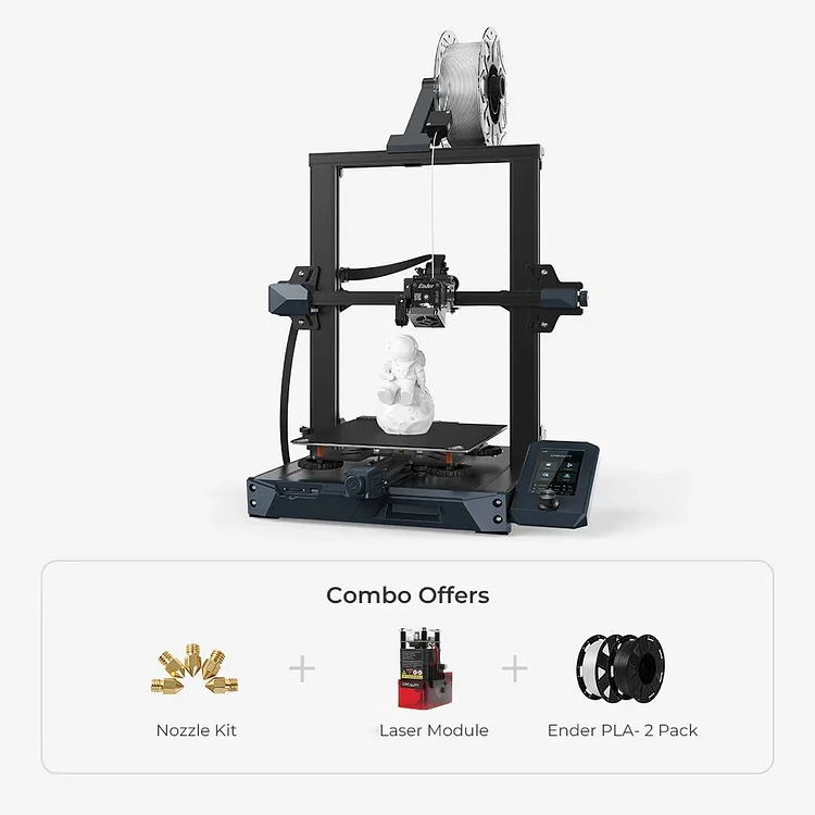 Buy Wholesale Creality Ender 3 3D Printer, FDM DIY 3D Printer Kits