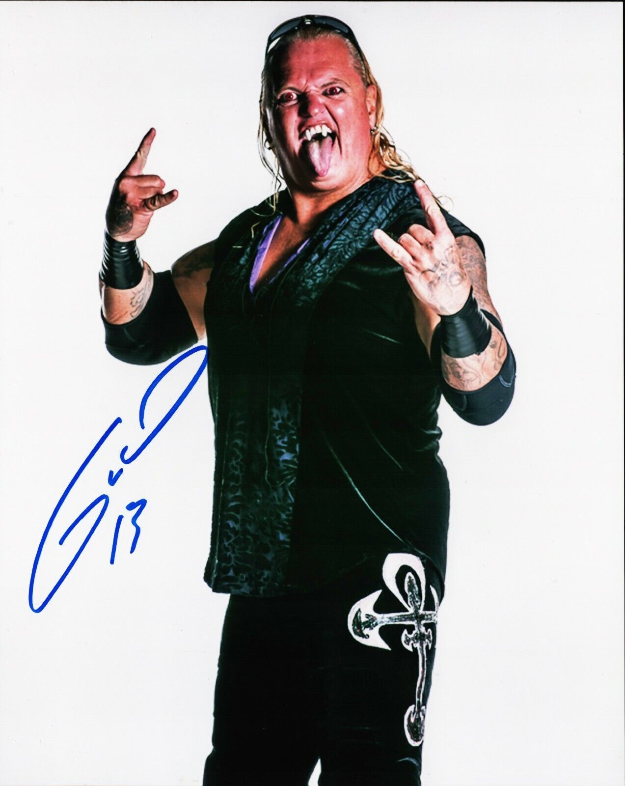 Gangrel Wrestling Asylum 8x10 Signed Portrait Autographed Photo Poster painting GalaxyCon COA