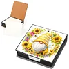 Diamond Painting PU Bee Goblin Note Box with 160 Sheets Paper Memo Pad Holder Kit